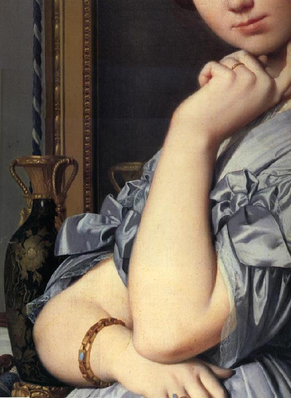 Jean-Auguste Dominique Ingres Details of The comtesse d'haussonville Germany oil painting art